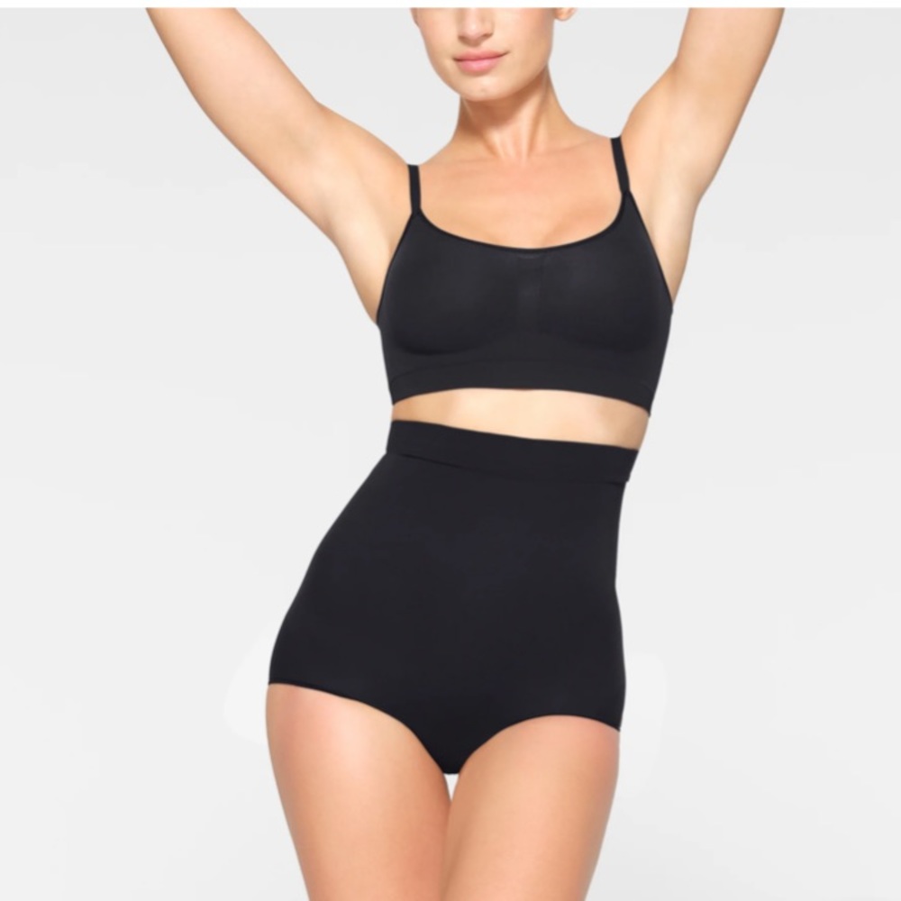 SKIMS SEAMLESS SCULPT HIGH-WAISTED BRIEF BLACK ONYX sizes S/M & 2XL/ 3XL NWOT